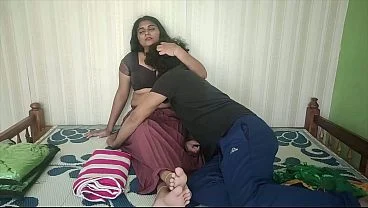 BDSM Bondage Delight: Tied Hands and Legs on Bed Ends, Chocolate Indulgence from Navel PART-1