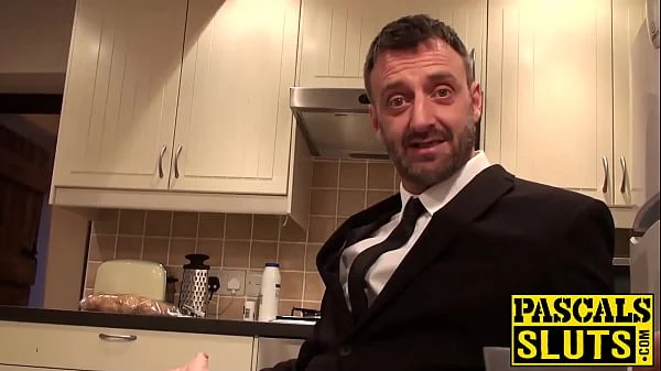 Busty Laura Louise takes a big fat cock deep inside her cunt