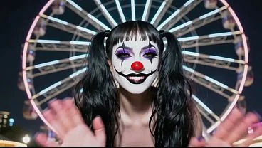 Crazy Clown Bitches Get Pounded in the Theme Park [AI Generated]