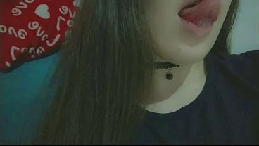 Cum on my mouth naughty student beggin for your cum at her little mouth , snaps compilation