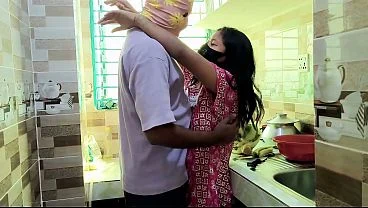 Desi Anita bhabhi hard fuck in the kitchen