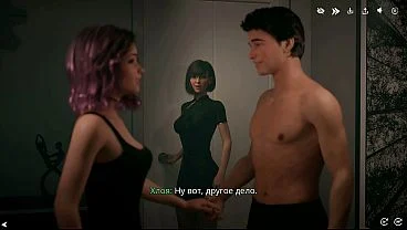 Game: FreshWomen, Episode 11 – Sex with two girlfriends at once, a great night (russian voice)