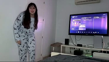 Gaming with Stepsis Ends in Hard Fuck