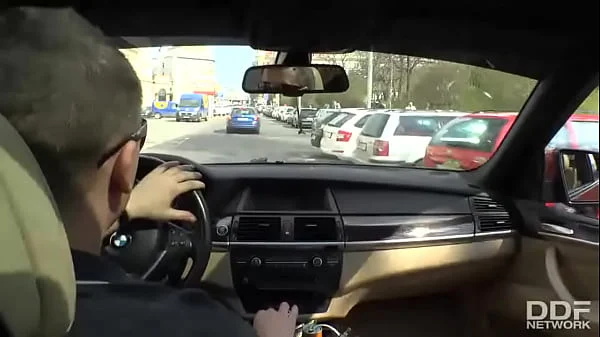 Lucky Driver: Deep Ass Fucking With Slim Russian Teen