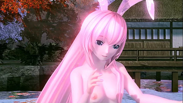 Megurine Luka Single Red leaf Project diva Nude Mod Full Nude