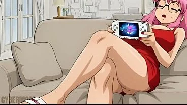 My Hentai Stepmom Loves Retro Games and Fucking. Cartoon