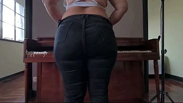 new jeans big butt bbw pawg is sexy