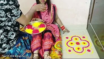 On the festival of Holi I called dever  to my house and had sex with him I enjoyed it very much Indian desi fucking pussy