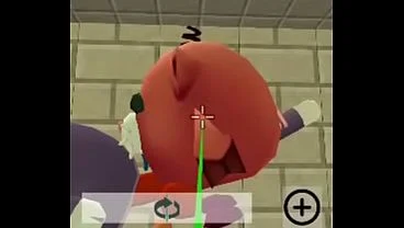 Porno en chicken gun