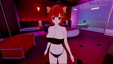 Ratna Petit and Fumino Tamaki intense sex. – Nijisanji VTuber POV Hentai