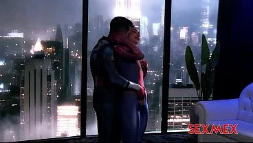 SEXMEX – SPIDER GIRL BANGED BY SUPERHEROES . LULA