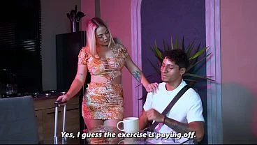 Stepson reunites with his stepmother after a long time and they relive old memories