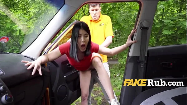 Teen’s Driving Lesson Included Sucking Cock