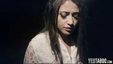 Tiny gorgeous MILF punished and railed for not obeying mature BF