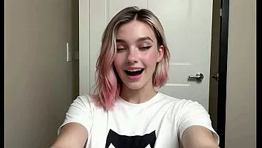 19 years old Spider Gwen, Gwen Stacy, first sex video, AI generated