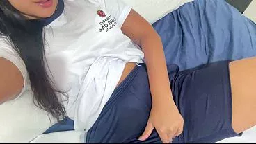 ALUNA PEGA EM MASTURBAÇÃO, MANDOU PRO PROFESSOR