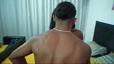 BBC meets slim hot ebony girl and makes she his cum dumpster pv