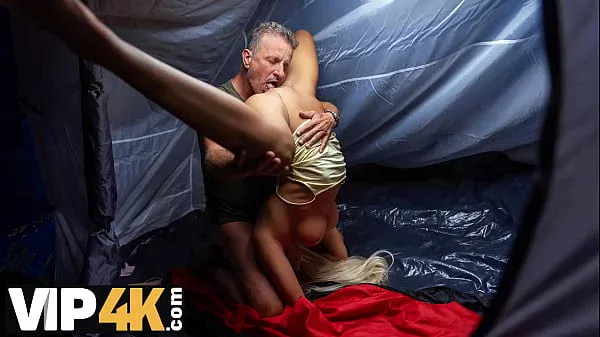 DADDY4K. Era Queen was upset because of her boyfriend and decided to fuck his StepDaddy