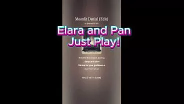 Elara and Pan play and fuck after making reaction vids!