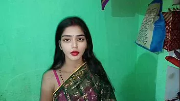 First time indian cute bhabhi alone in home