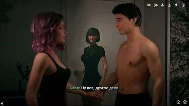 Game: FreshWomen, Episode 11 – Sex with two girlfriends at once, a great night (russian voice)