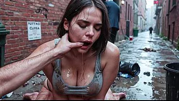 Homeless fatty sucks dick and gives anal sex – AI Interactive Video