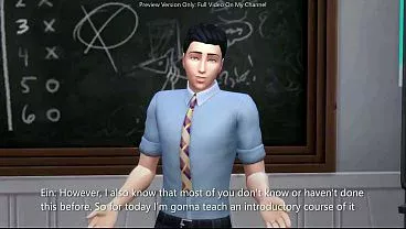 Hot Teen Volunteers Herself To Get Fucked In The Ass For Education – sims 4 – 3D animation