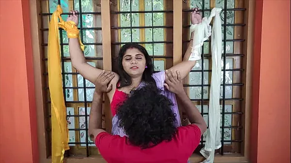 Indian Hot Housewife First Time Trying Hardcore BDSM With Husband  Desi Wife Tied PART-1