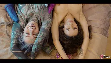 Lesbians Go EXTREME Massive Anal Gaping with Insane Toys in Neon Fishnets!