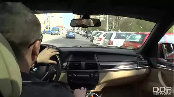 Lucky Driver: Deep Ass Fucking With Slim Russian Teen