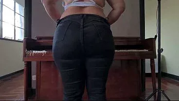 new jeans big butt bbw pawg is sexy