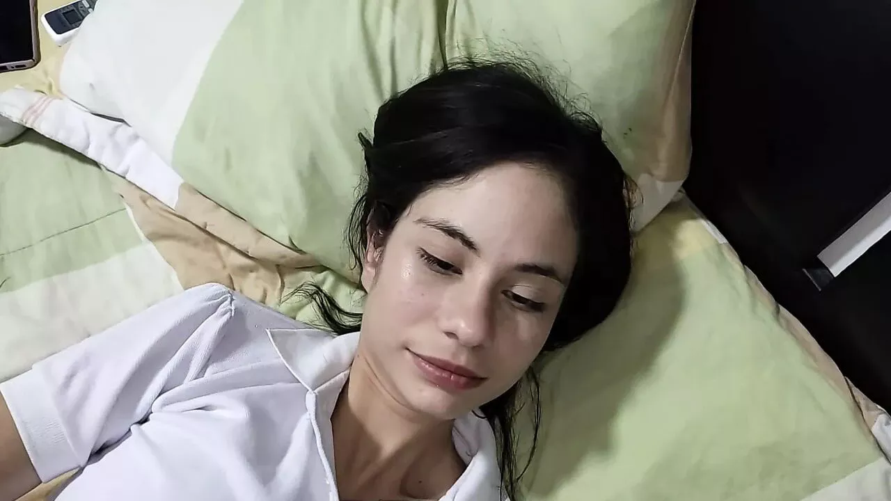 Perverted stepfather interrupts his stepdaughter’s study