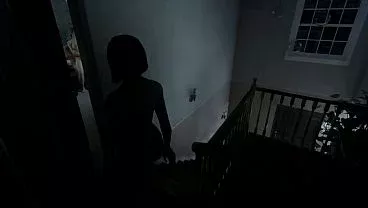 She helped her stepbrother get an erection with her sexy legs