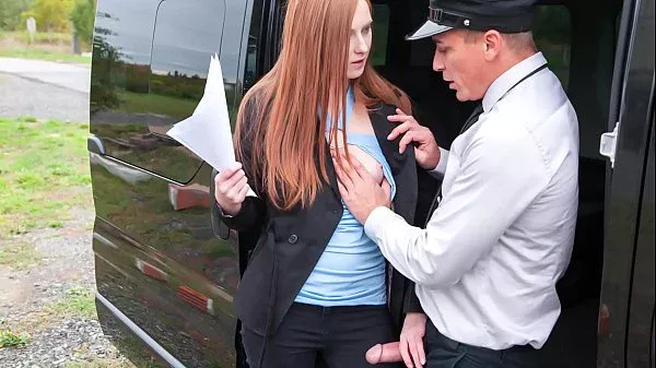 VIP SEX VAULT – Hot car fuck with beautiful Czech teen Linda Sweet