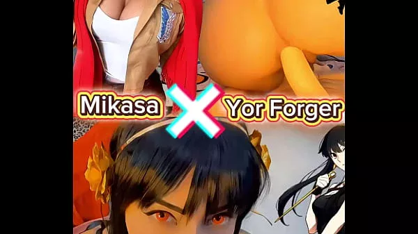 Yor Forger x Mikasa cosplay which one is the naughtiest one in your opinion??