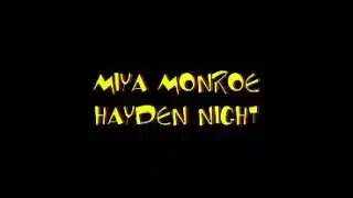 Horny Sluts, Hayden Knight And Miya Monroe, One A Hot Blonde, The Other An Exotic-Looking…