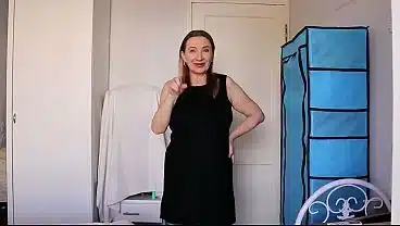 Pantyhose fetish. High heels and hairy pussy, hot GILF.