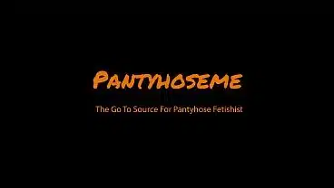 Stacy Fort Wearing Black Pantyhose Has Sex and Gets Facial