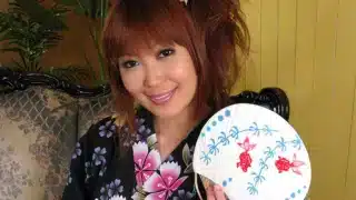 Hot Japanese porn star gets fucked by her man